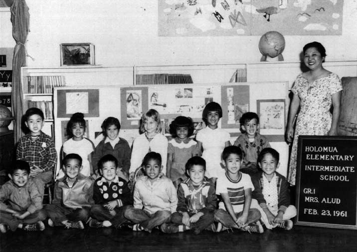 Mrs. Auld's Class Gr 1 1961